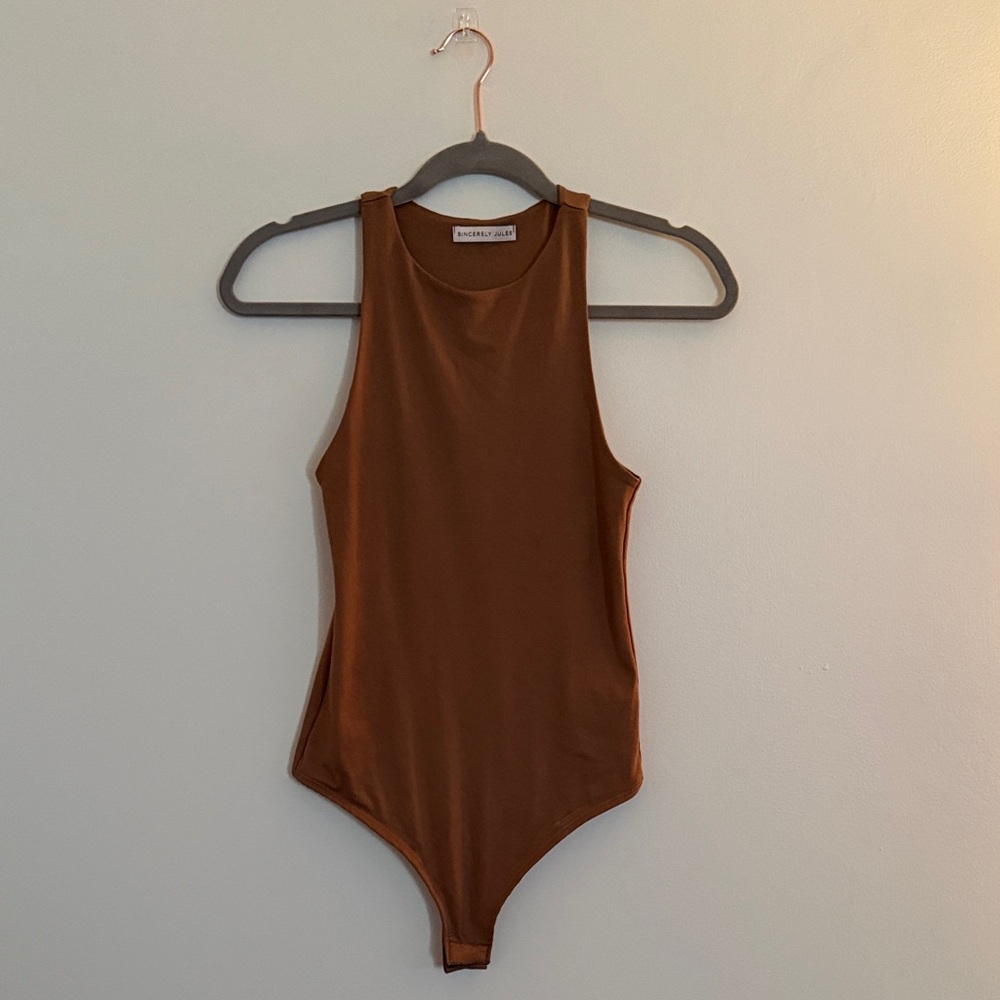 Sincerely Jules Brown Bodysuit